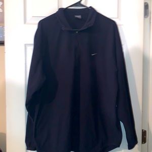 ⭐️MEN BLACK NIKE 1/4 ZIPPER THERMA FIT PULL-OVER⭐️